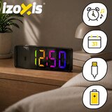 Izoxis LED budilica s prikazom temperature, datuma i vremena | shoptok.hr