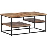 Furnova Klubska mizica 90x50x39 cm trdna predelana tikovina, (21914132) Cene