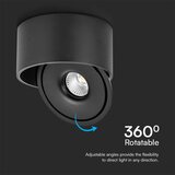  LED spot svetlo LED/20W/230V 3000/4000/6400K crno | Eponuda.com