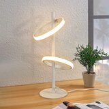 Nettlife Lampe de table, lampe de chevet LED moderne, anneau blanc, rotative, amovible, 13 W, 3 000 K, (22141559) | Shoptok.si