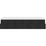 vidaXL otomanski okvir kreveta s madraca crni 100x200cm tkanine | shoptok.hr