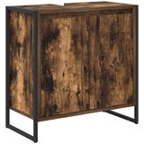  Kopalniška omarica Dimni hrast 60 x 30 x 60 cm Konstruiran les, (5000092671) | Shoptok.si