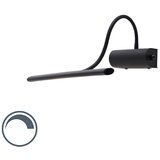 QAZQA Dizajnerska stenska svetilka črna 32 cm z LED z zatemnitvijo - Tableau | Shoptok.si