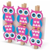 Family set ščipalk - sove, 6 kosov / paket | Shoptok.si