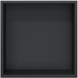  Niša za tuš mat crna 32x32x9 cm nehrđajući čelik | shoptok.hr