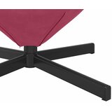  Jajolika fotelja Vinska crvena 63 x 73 x 90 cm Baršun | Eponuda.com
