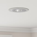 vidaXL vgrajeni reflektorji 12 kosov Okrogli GU10 Srebrna Ø91 mm | Shoptok.si