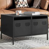TV ormarić crni 68x50x43,5 cm hladno valjani čelik | shoptok.hr