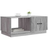  Klubska miza Siva Sonoma 90 x 50 x 37 cm Inženirski les, (5000295413) | Shoptok.si