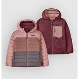 Patagonia Reversible Down Kids Jacket fuzzy mauve | Shoptok.si