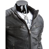 DStreet Kurtka męska skórzana czarna | ePonuda.com