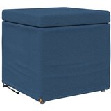  Stolica Plava 41 x 41 x 40 cm Tkanina i konstruirano drvo - Plava 40 cm tkanina | shoptok.hr