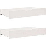 vidaXL Dnevni krevet s ladicama bez madraca 90x200 cm masivno drvo | shoptok.hr