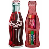 Lip Smacker Coca-Cola Vintage Bottle darilni set balzam za ustnice 6 x 4 g + pločevinasta škatlica
