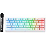 MCHOSE Gaming tastatura Ace 68 Hall Effect Magnetic Switch white topographic | Eponuda.com
