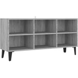 TV ormarić s metalnim nogama boja hrasta sonome 103,5x30x50 cm | shoptok.hr