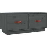 Maison Chic TV omarica - TV stojalo - Televizijska omarica siva 80x34x35 cm trdna borovina, (21699861) Cene