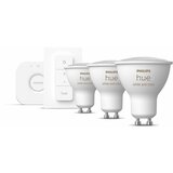 Philips Set tri pametne sijalice + Hue bridge HueWCA 4.3 W GU10 bele Cene