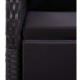  7-dijelni vrtni blagovaonski set crni | shoptok.hr