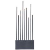 Eglo 410955 - Božićni svećnjak BUZZ 9xE5/0,6W/230/12V antracit Cene