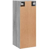  Zidni ormarić siva boja hrasta 34,5x34x90 cm konstruirano drvo | shoptok.hr