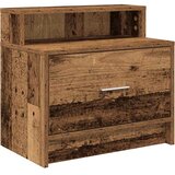  Noćni ormarići s ladicom 2 kom staro drvo 51x31x47 cm | shoptok.hr