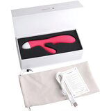 Cotoxo Dolphin & baby - punjivi vibrator za klitoris (crveni) | shoptok.hr