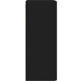 TV zidni ormar 2 pcs Crna 30 x 31 x 80 cm Konstruirano drvo | Eponuda.com