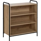  Kreveta Hrast artisan 97 x 33 x 81 cm Konstruirano drvo - Hrast artisan s 2 police 73 x 33 x 81 cm | shoptok.hr