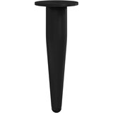  Noge namještaja 2 pcs Crna Ø 40 x 98 mm Željezo | shoptok.hr