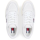 Tommy Jeans Niske tenisice 'BASKET' mornarsko plava / svijetlo crvena / bijela | shoptok.hr
