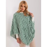 Wool Fashion Italia Poncho-AT-PN-2347.68-pistachio | Eponuda.ba