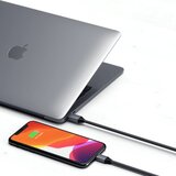 Satechi Type-C to Lightning Charging Cable - Space Grey | ePonuda.com