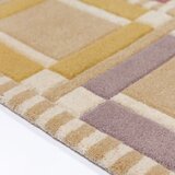 Flair Rugs Ročno tkana volnena preproga v naravni barvi 140x200 cm Quadro Wool – | Shoptok.si