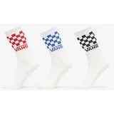 Classic Check Crew 3-Pack White L
