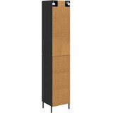  Highboard Crni hrast 34,5 x 34 x 180 cm Konstruirano drvo | shoptok.hr