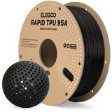 Elegoo Rapid TPU Black - 1,75 mm / 1000 g | Shoptok.si
