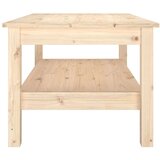 Klubska mizica 80×50×40 cm trdna borovina, (20908602) | Shoptok.si