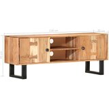 TV ormarić 118 x 30 x 45 cm od masivnog bagremovog drva | shoptok.hr