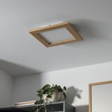  Brilagi - LED prigušiva svetiljka SLIMFRAME WOOD LED/25W/230V 34x34 cm + daljinski upravljač | Eponuda.com