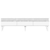 Hanah home tv polica defne white silver