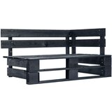  Sofa od paleta od borovine sa sivim jastucima | shoptok.hr