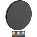  LED spoljašnje zidno svetlo PIATTA LED/18W/230V 3000/4000/6000K IP44 crno | Eponuda.com