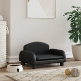 vidaXL Krevet za pse crni 50 x 40 x 30 cm od umjetne kože | shoptok.hr