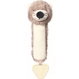 BabyOno Squeaky Toy with Teether piskajoča igrača z grizljajočim delom Otter Maggie 1 kos