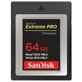 Sandisk Cfexpress extreme pro 64GB memorijska kartica, Type B, 1500MB/s, 800MB/s, | shoptok.hr