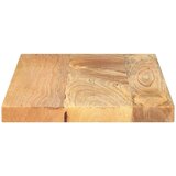 vidaXL Mizna plošča 50x40x2,5 cm pravokotna trden mangov les | Shoptok.si