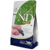 N&D Prime Cat Farmina N&D Cat bez žitarica Adult janjetina i borovnice - 1,5 kg | shoptok.hr