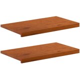  Prozorske klupice 2 kom. Smeđa 70 x 30 x 2 cm | shoptok.hr