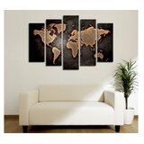 Wallity Pet slika karte svijeta 105x70 cm crne boje | Eponuda.ba